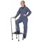 Vestil Stainless Steel Foot Stool w/Handrail, 1 Steps, 37 Overall Height, Stainless Steel, Silver FT-SS-1HR - alternate 4